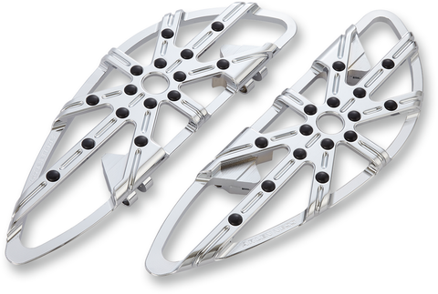10 Gauge Floorboards - Driver - Chrome