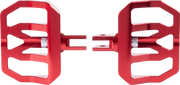 Mini Aggressor Floorboards - Red - Front