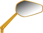 Mirror - Mini/Stocker - Side View - Hexagon - Gold - Right