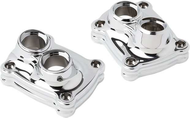 Lifter Block Covers - 10 Gauge - Chrome