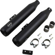 Grand National Slip-On Mufflers - Black