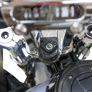 Cover Steering Lock - Gloss Weave Carbon Fiber