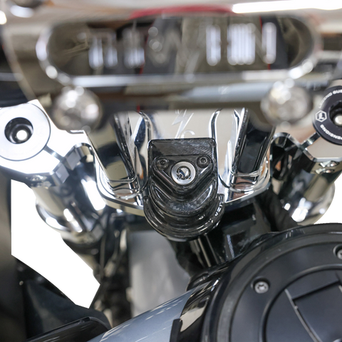 Cover Steering Lock - Gloss Weave Carbon Fiber