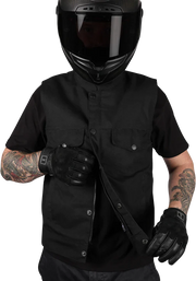 Nightrider v2 Riding Vest - Black - 3XL