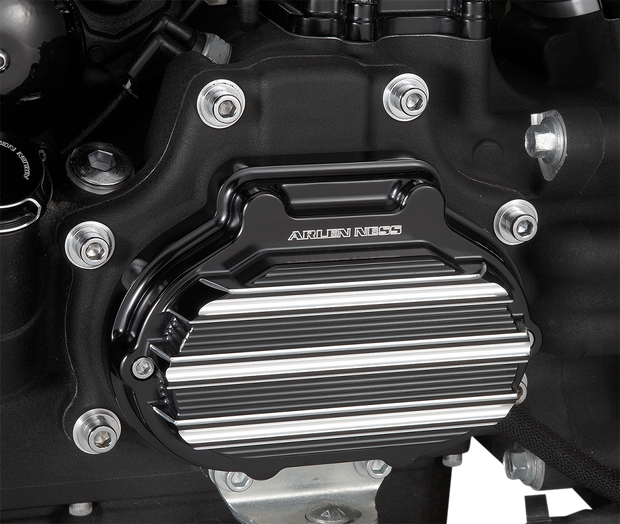 Transmission Cover - Hydraulic - Black - Big Twin