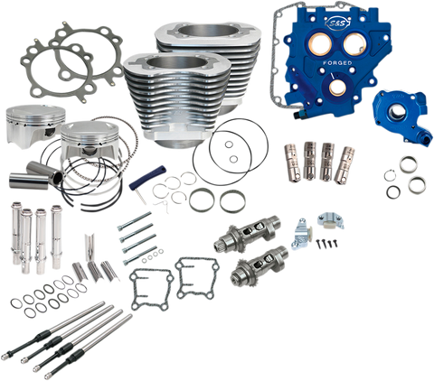 110" Power Package Performance Kit - Chain Drive - Silver