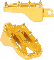 Aggressor Footpegs - Rear - Gold