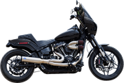 2-into-1 Qualifier Exhaust System - Race Only - Brushed Stainless