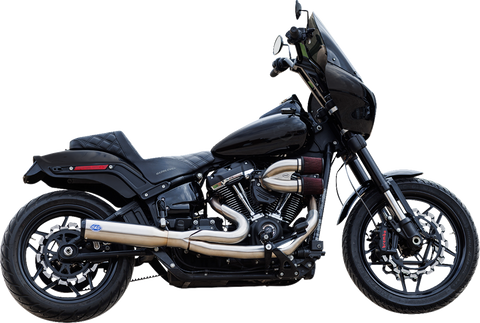 2-into-1 Qualifier Exhaust System - Race Only - Brushed Stainless