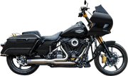 2-into-1 Qualifier Exhaust System - Race Only - Brushed Stainless