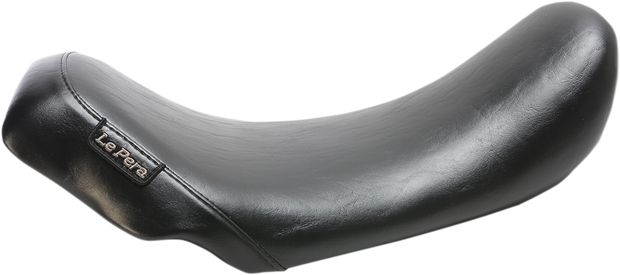 Bare Bones Solo Seat - Smooth - Black - Dyna &