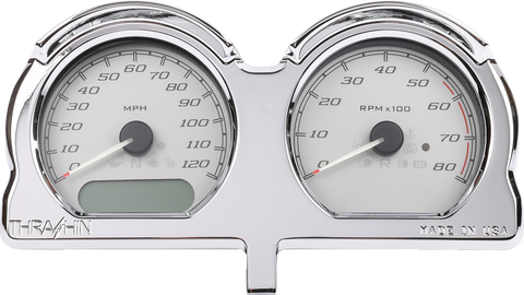 Gauge Relocation Kit - Chrome