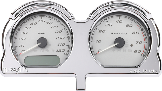 Gauge Relocation Kit - Chrome