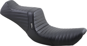 Tailwhip Seat - Pleated - Black - FXD '96-'03