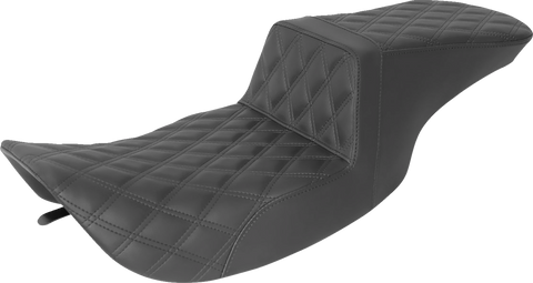 Tour Step-Up Seat - Full Lattice Stitch - Black - FL &