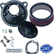 Super Stock™ Stealth Air Cleaner Kit - Black