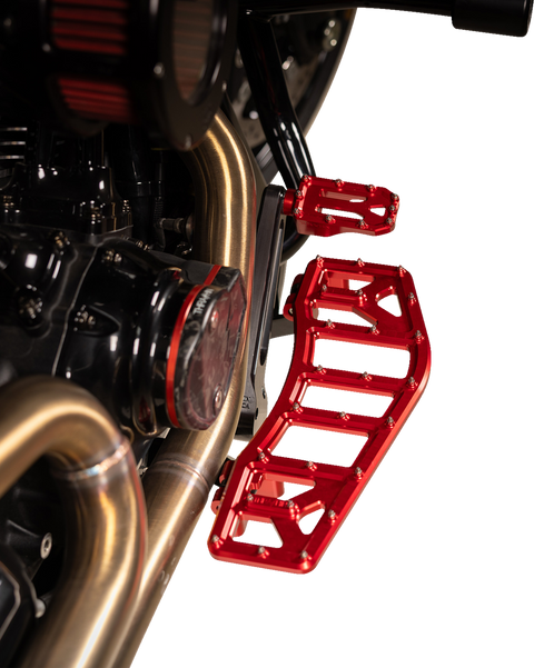 Aggressor Floorboards - Red