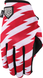 Stars & Bolts Stealth Gloves - Red/Blue - Large
