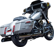 4-1/2" MK45 Performance Slip-On Mufflers - Lava Chrome - 50-State