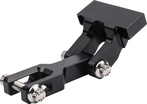 OG riser gauge relocation mounting bracket - Black