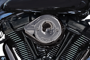 Stealth Teardrop Air Cleaner Cover - M8 - Lava Chrome