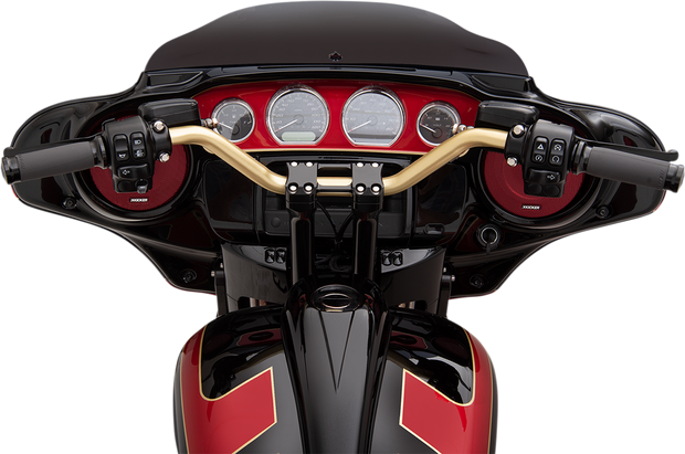 1" Handlebar - Mid Bend - Black