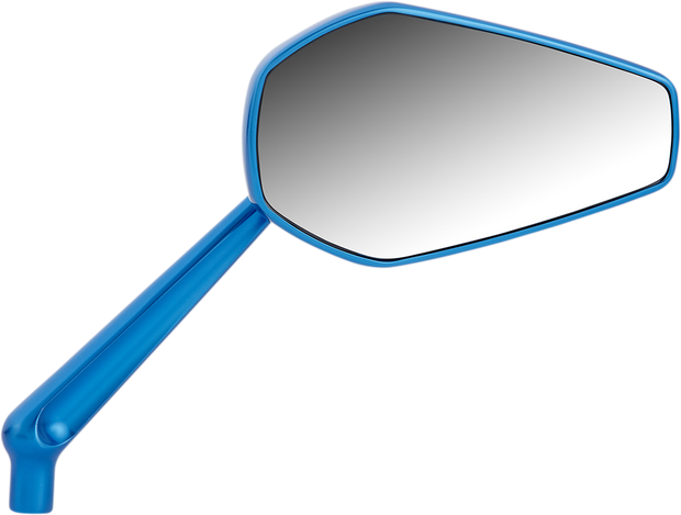 Mirror - Mini/Stocker - Side View - Hexagon - Blue - Left