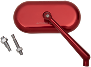 Mirror - Side View - Oval - Red - Right