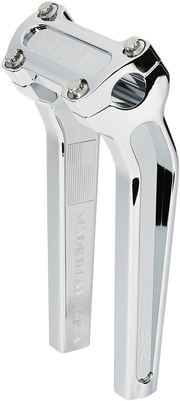 Handlebar Risers - Pull Back - 9-1/2" - Chrome