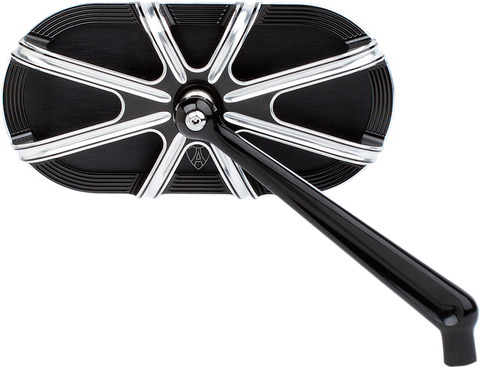 Mirror - Side View - Caged Series/10 Gauge - Black - Right