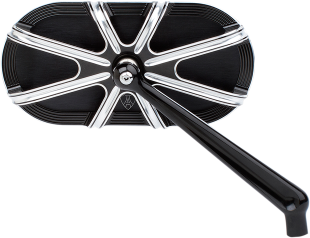 Mirror - Side View - Caged Series/10 Gauge - Black - Right