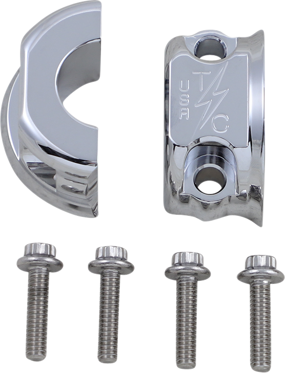 Perch Clamps - Clutch/Brake - Chrome