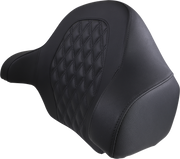 Tour-Pak® Backrest Pad - RoadSofa - Lattice Stitched Seat - Black - FL '14-'23