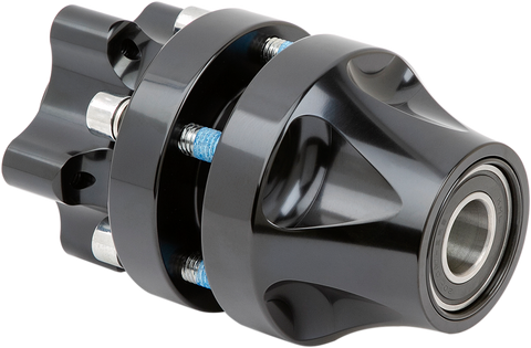 Hub - Cartridge - Front/Single Disc - Black - &