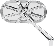 Mirror - Side View - Caged Series/10 Gauge - Chrome - Right