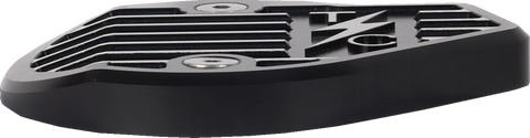 Cam Cover - Gen 2 - Finned - Twice Cut - Black - M8
