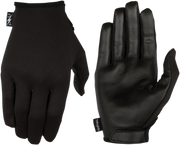 Stealth Leather Palm Gloves - Black - Large
