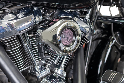 Air Stinger Stealth Air Cleaner Kit - Chrome