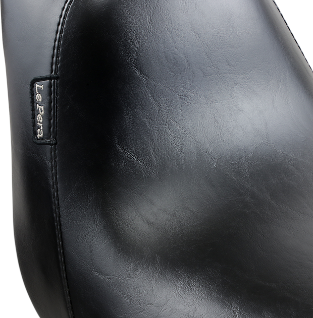 Bare Bones Solo Seat - Smooth - Black - FL/FX &