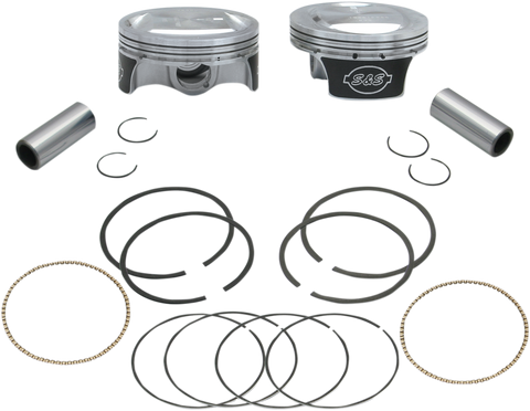 Piston Kit - For 103" Hot Set Up Kit® - 3.875" - +0.005"