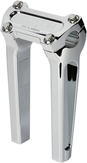 Handlebar Risers - Straight - 8" - Chrome