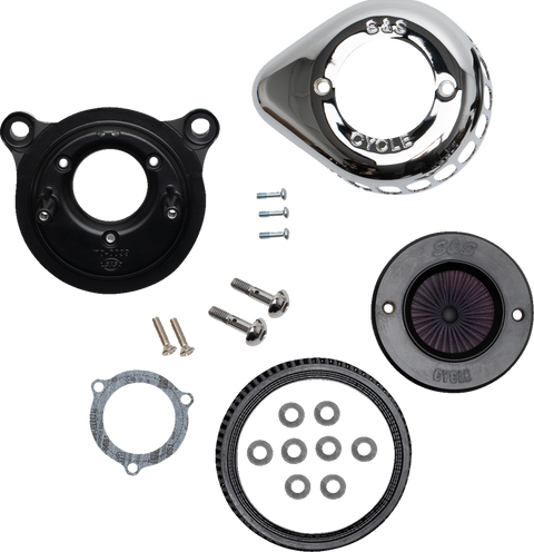 Air Stinger Stealth Air Cleaner Kit - Chrome