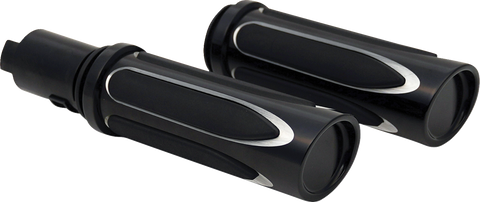 Deep Cut Comfort Series Grips - TBW - Black