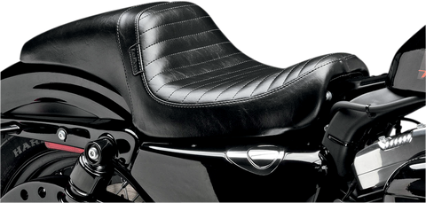 Daytona Seat - Without Backrest - Pleated - Black - XL &