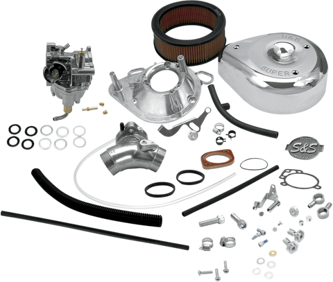 Super E Carburetor Kit with Manifold - Evolution Big Twin
