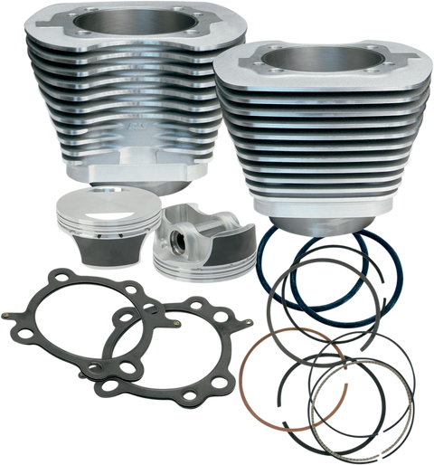 97" Big Bore Cylinder Kit - Silver - Twin Cam
