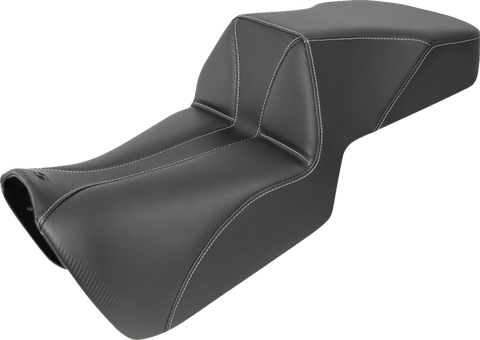 Pan America Adventure Tour Seat - Carbon Fiber/Whisper Black - Standard