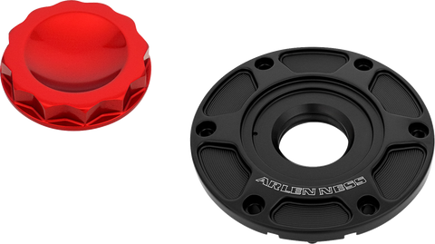 12 Point Gas Cap - Red
