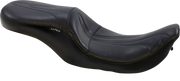 Sorrento 2-Up Seat - Stitched - Black - FLHR '02-'07