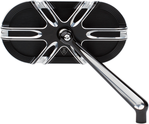 Mirror - Side View - Caged Series/Deep Cut - Black - Right